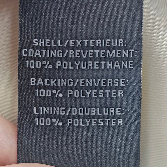 Bagatelle Collection Jacket Womens Medium Cream Feminine Faux Leather Bomber - Picture 5 of 13